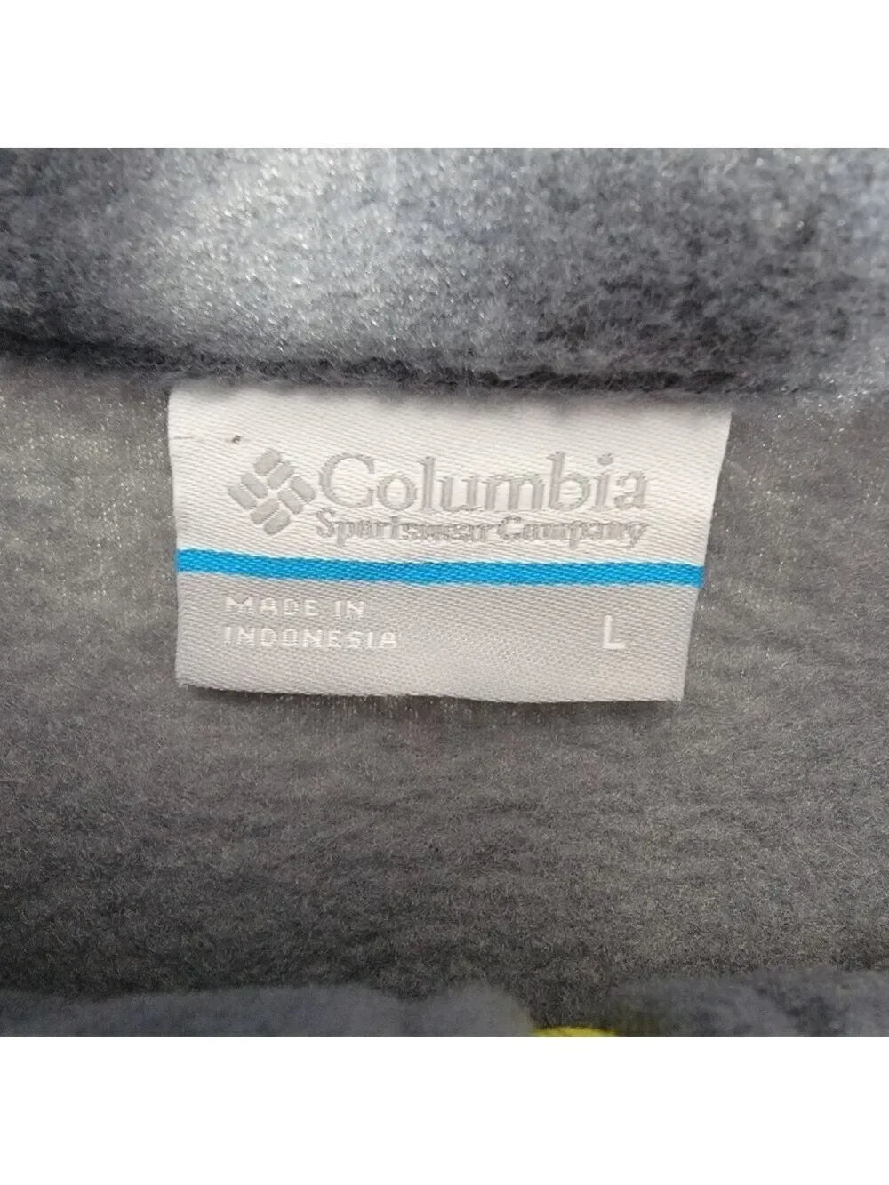 NEW Columbia Flattop Ridge Fleece Jacket Full Zip Blue Youth Large Mock Neck NWT